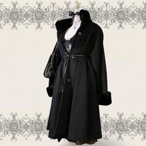Vintage Steve by Searle Black dress coat
